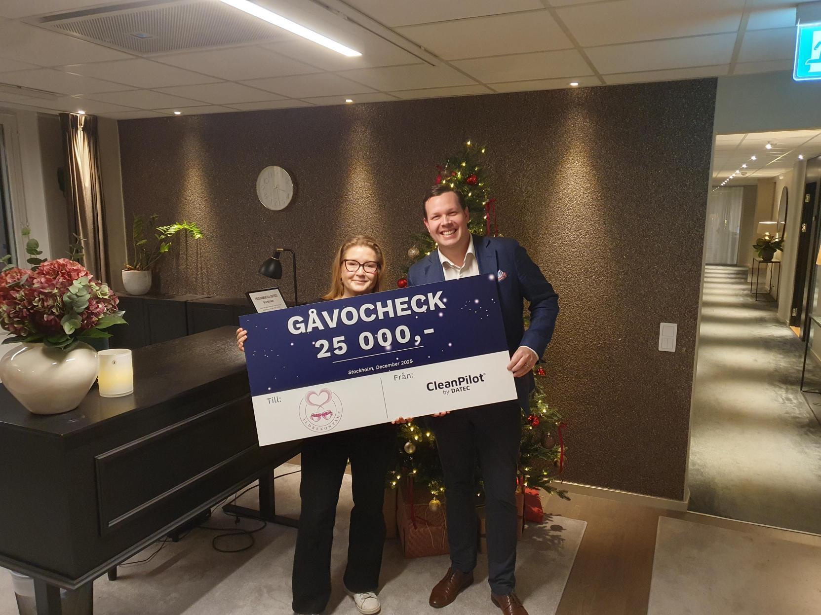 Den ideella föreningen Äldrekontakt och CleanPilot by Datec